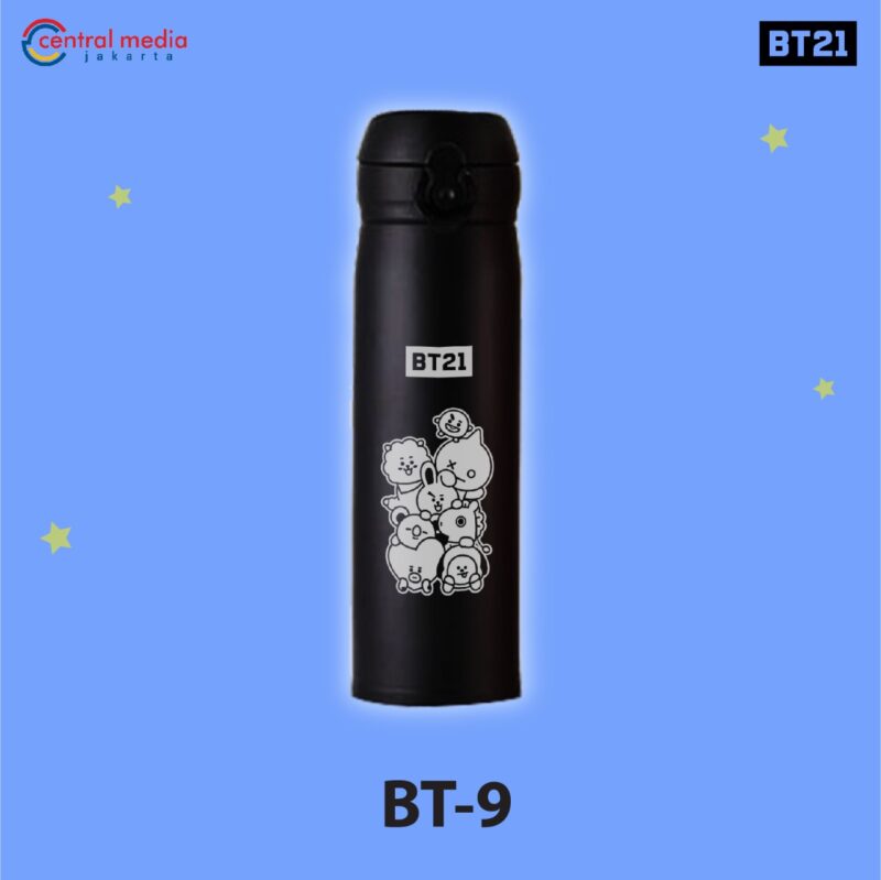 Tumbler BT21 Grafir Custom Nama