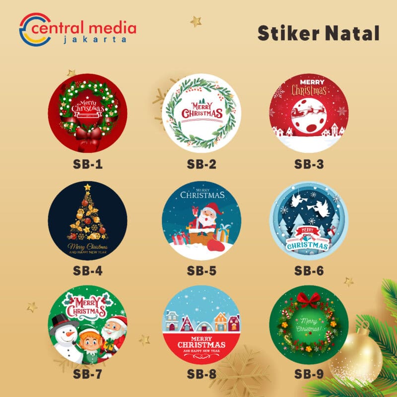 Sticker Natal