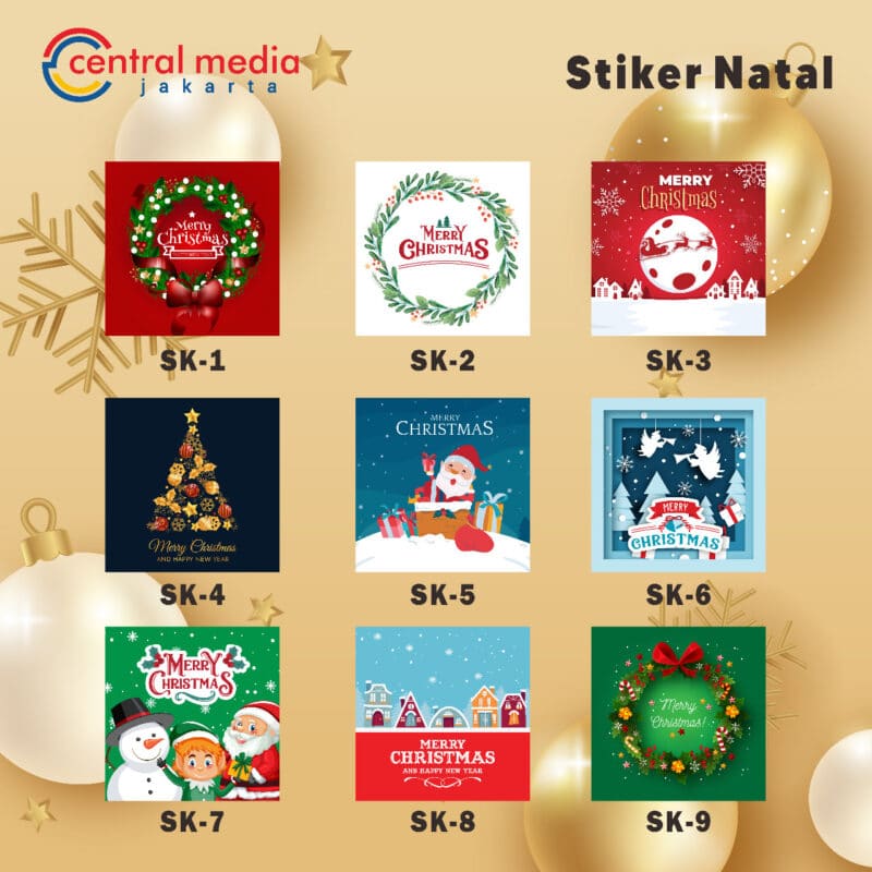 Sticker Natal
