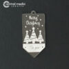 Hang Tag Natal Acrylic Transparan