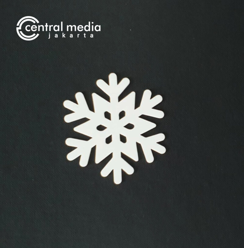 Snowflakes Acrylic Ornament Natal