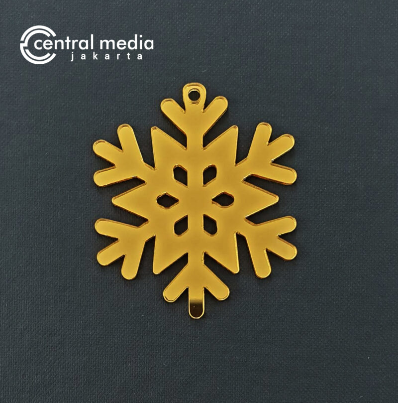 Snowflakes Acrylic Ornament Natal