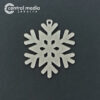 Snowflakes Acrylic Ornament Natal