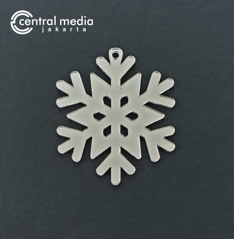 Snowflakes Acrylic Ornament Natal