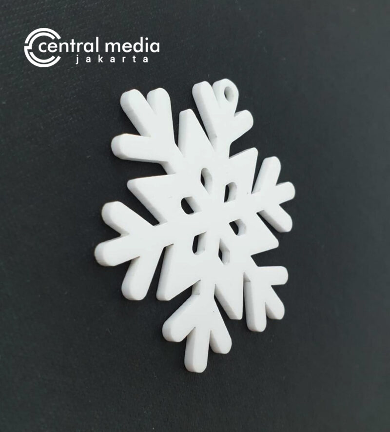 Snowflakes Acrylic Ornament Natal