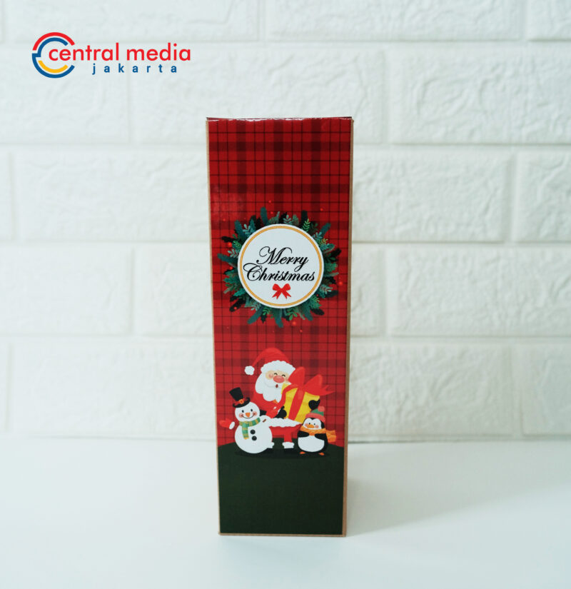 Tumbler Natal Custom Nama + Gift Box