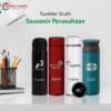 Tumbler Grafir Souvenir Perusahaan + Gift Box