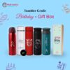 Tumbler Grafir Birthday + Box Souvenir Ulang Tahun