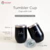 Tumbler Cup Mug Kopi Grafir Custom