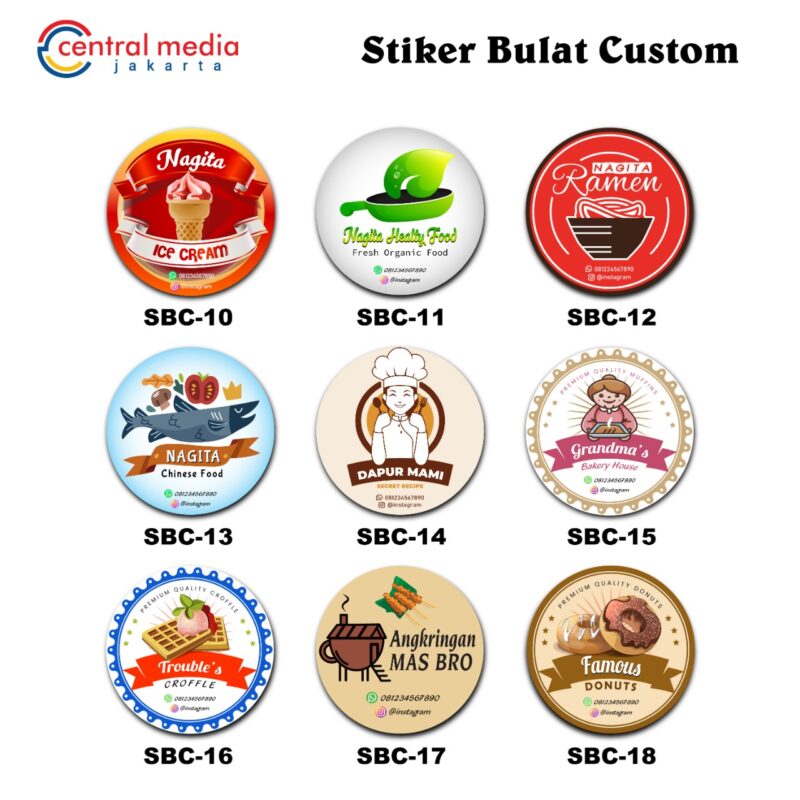 Sticker Online Shop Custom